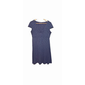 Horny Toad (Toad&co) Purple A-Line Cotton Summer Dress Size Medium